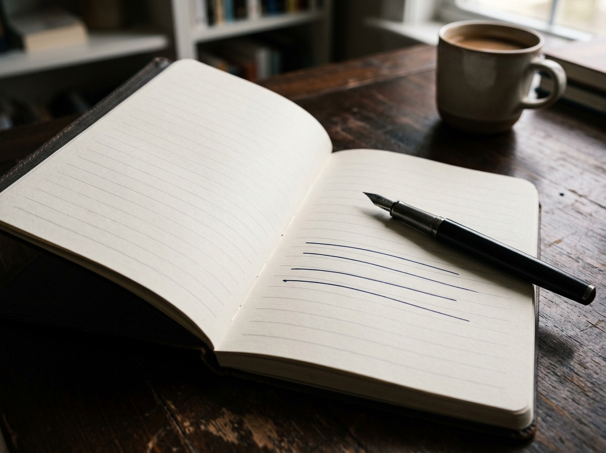 Notebook page listing the limits of managing a WhatsApp inbox with AI on one number