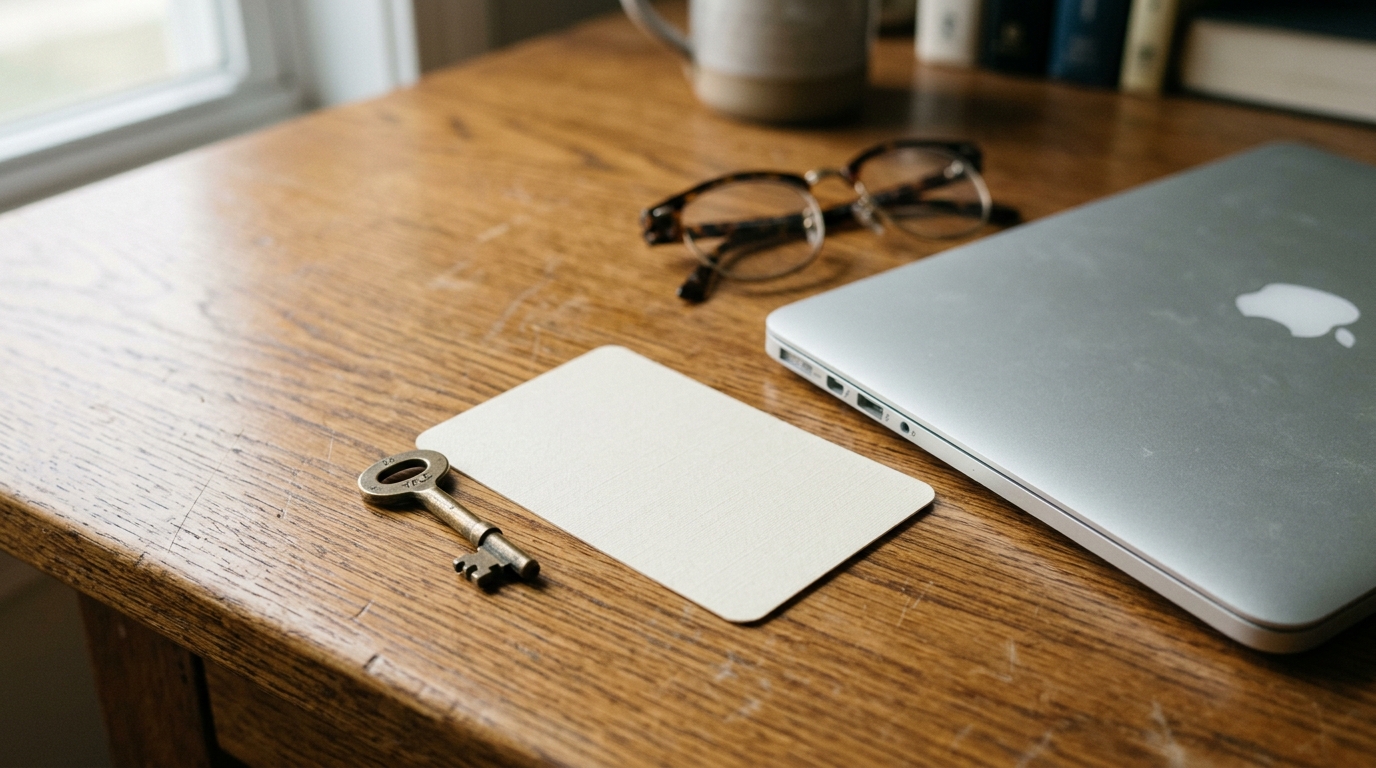 api key on paper