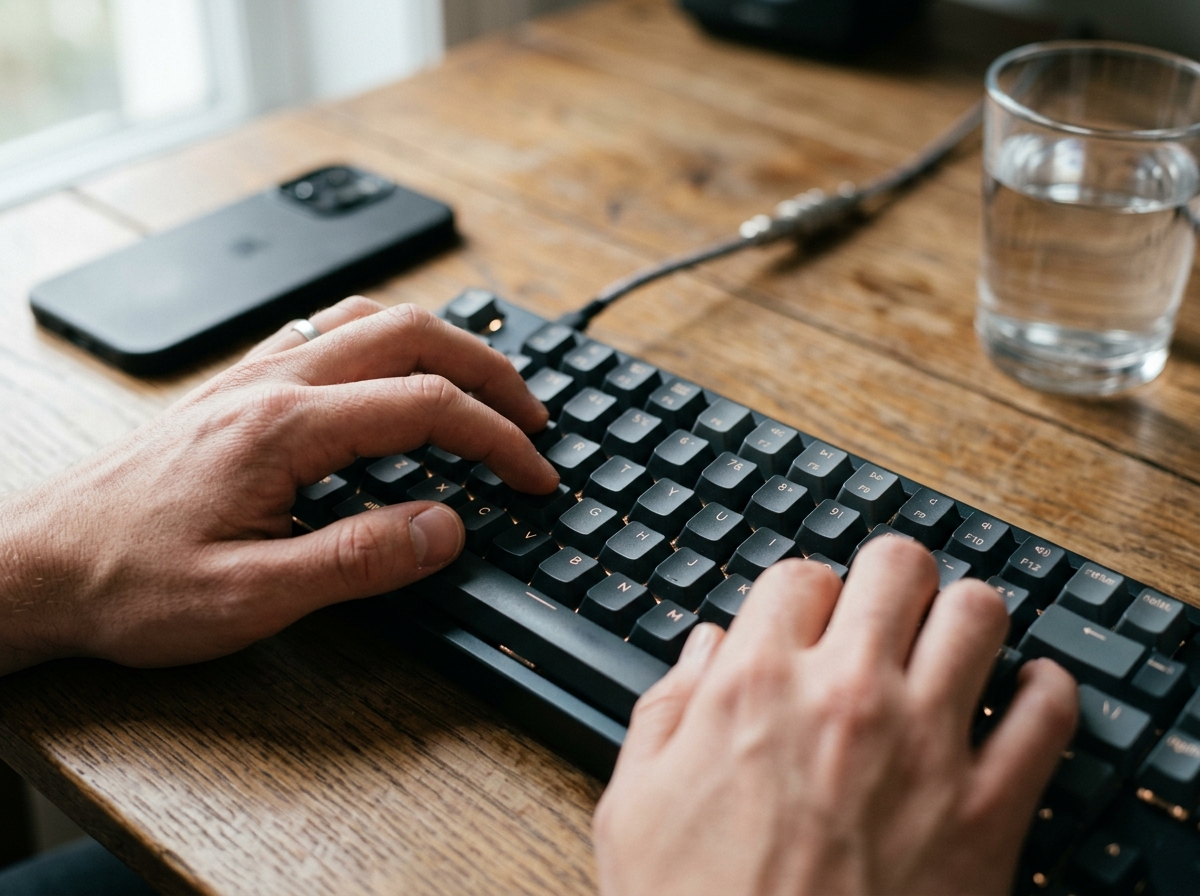 python desk keyboard